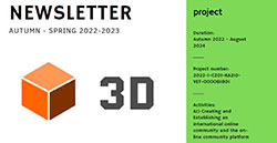 Projekt  3D printing - první newsletter