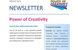 The third Power of Creativity project newsletter