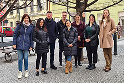 Prague hosted the project meeting in March 2022